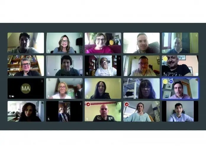 Reuni&oacute;n telem&aacute;tica PSOE de Santander