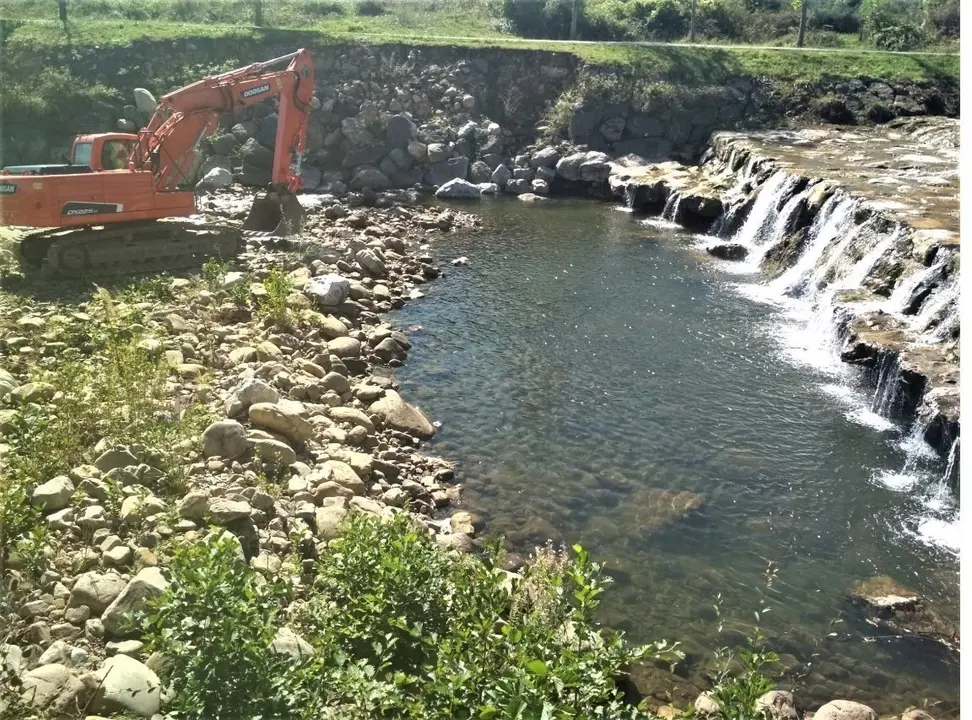 Inicio de las actuaciones con maquinaria