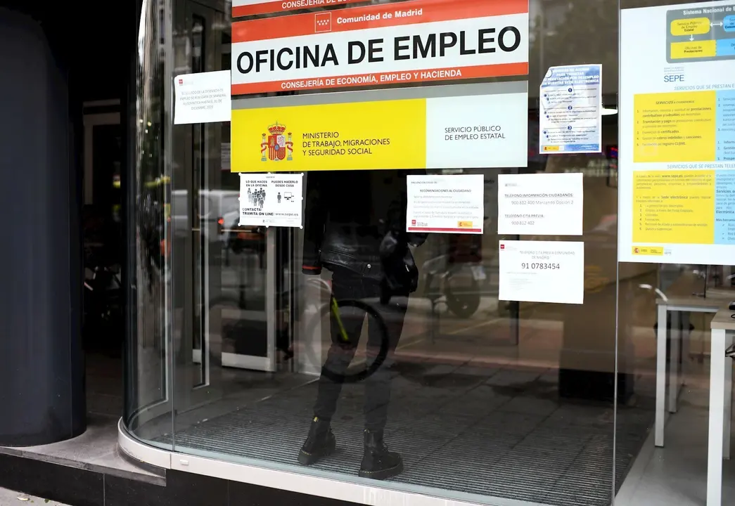 Oficina de Empleo en Madrid (Espa&ntilde;a)