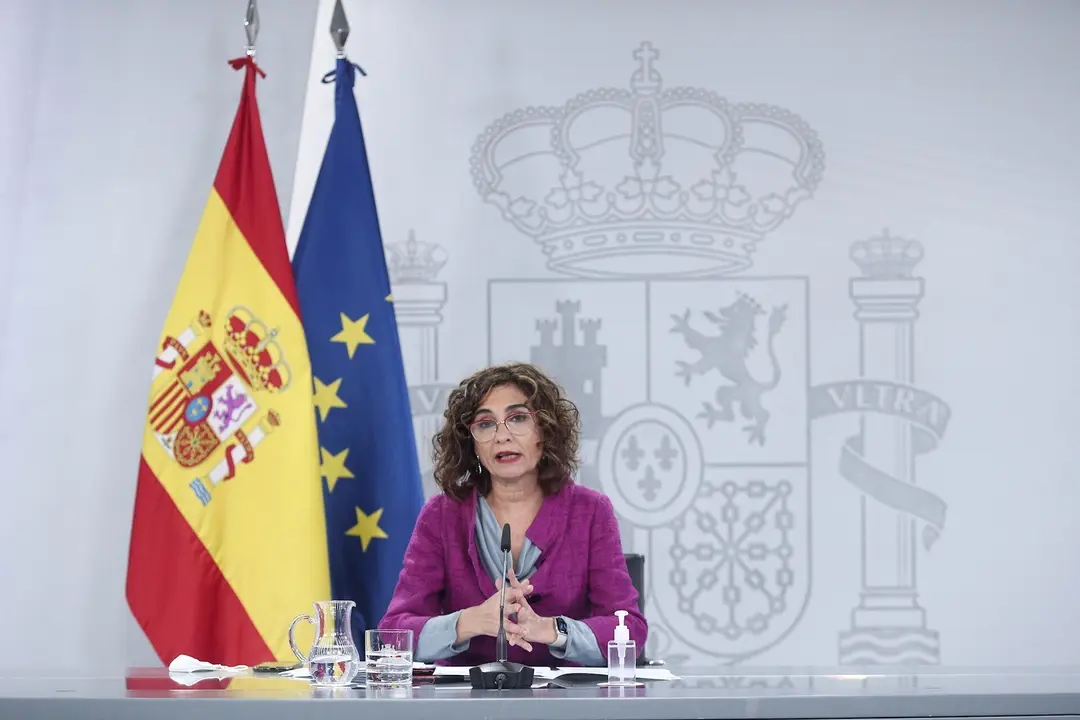 La ministra portavoz y de Hacienda, Mar&iacute;a Jes&uacute;s Montero, comparece en rueda de prensa posterior al Consejo de Ministros