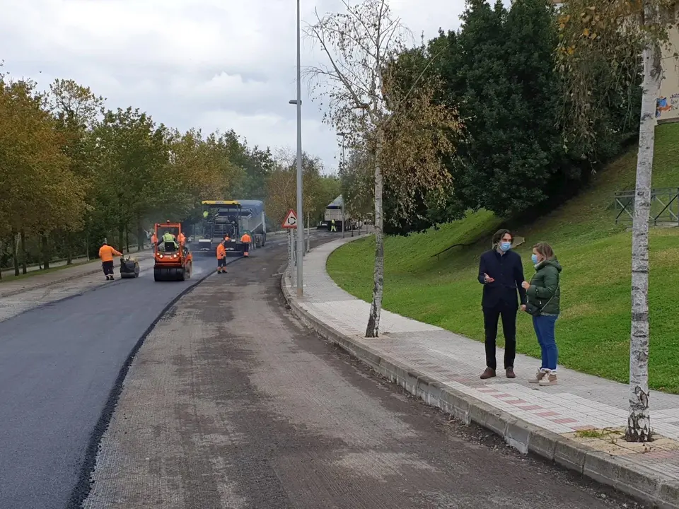 Asfaltado Avenida Chiclana