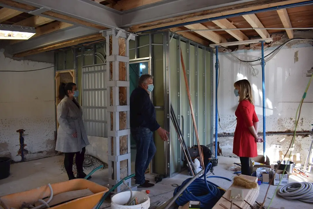 Obras de la Casa de la Juventud de Pi&eacute;lagos