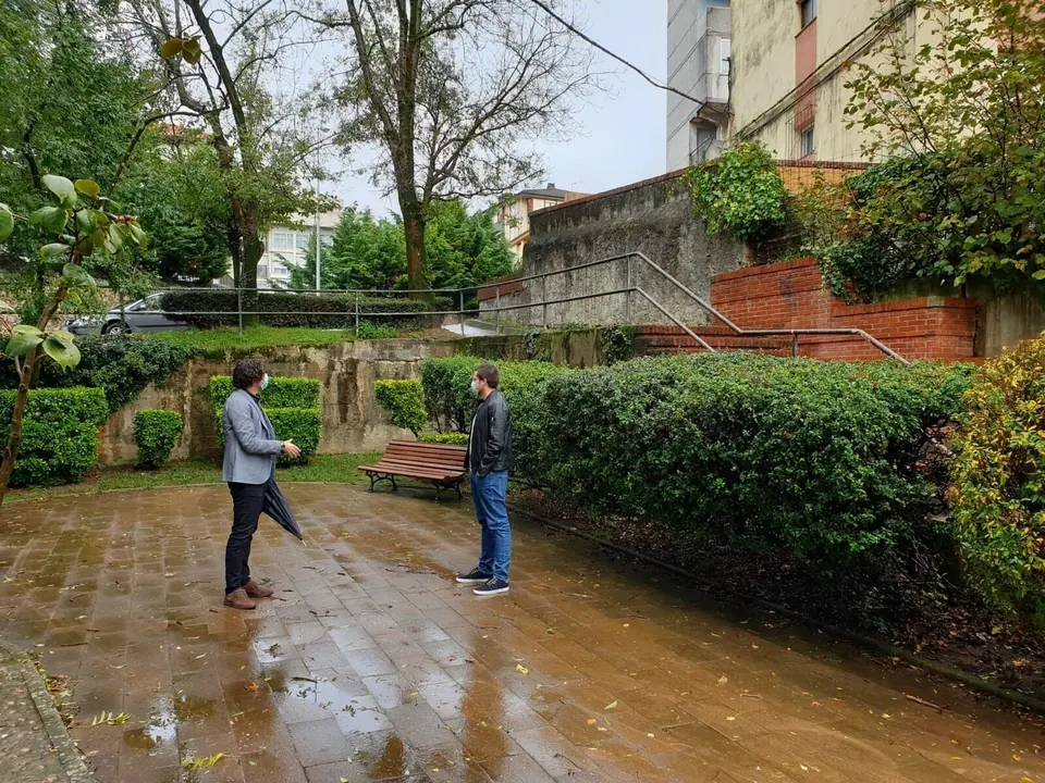 Alcalde visita plaza que une Avenida de Espa&ntilde;a con Bernardo Lav&iacute;n