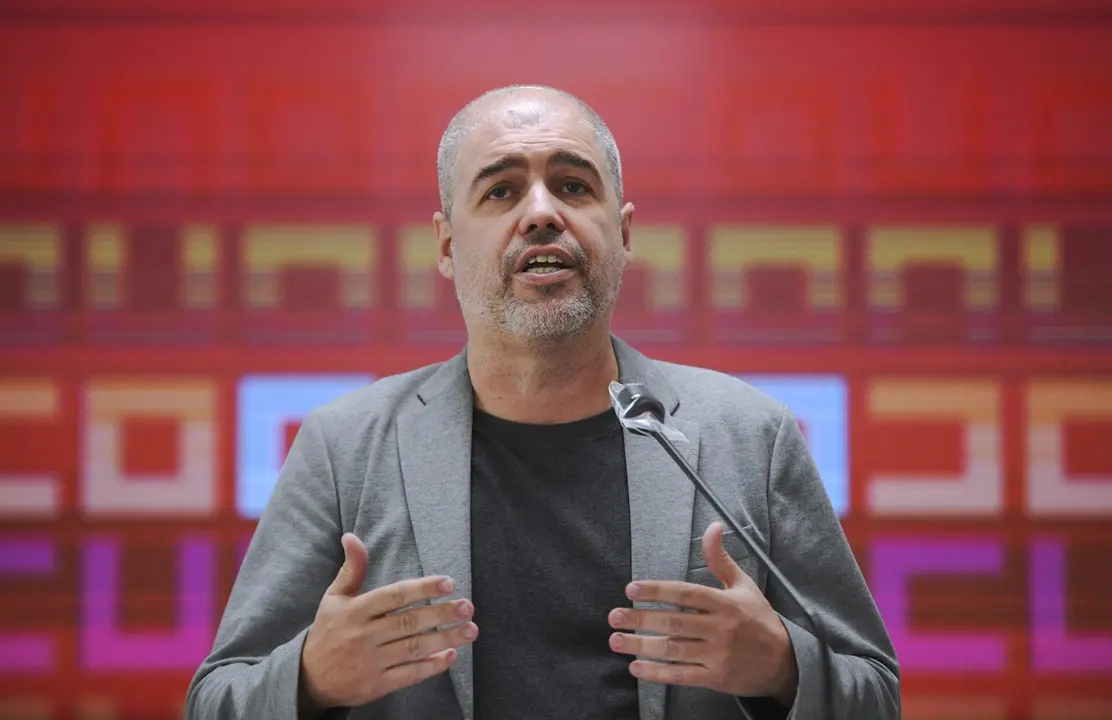 El secretario general de CCOO, Unai Sordo