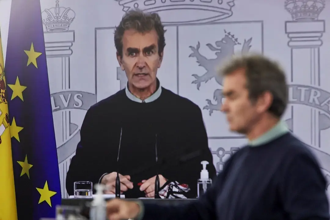 El director del Centro de Coordinaci&oacute;n de Alertas y Emergencias Sanitarias (CCAES), Fernando Sim&oacute;n