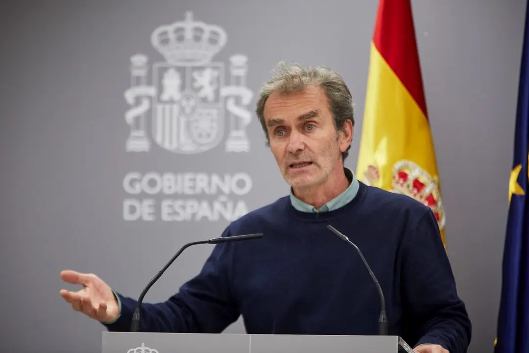 El director del Centro de Coordinaci&oacute;n de Alertas y Emergencias Sanitarias (CCAES), Fernando Sim&oacute;n