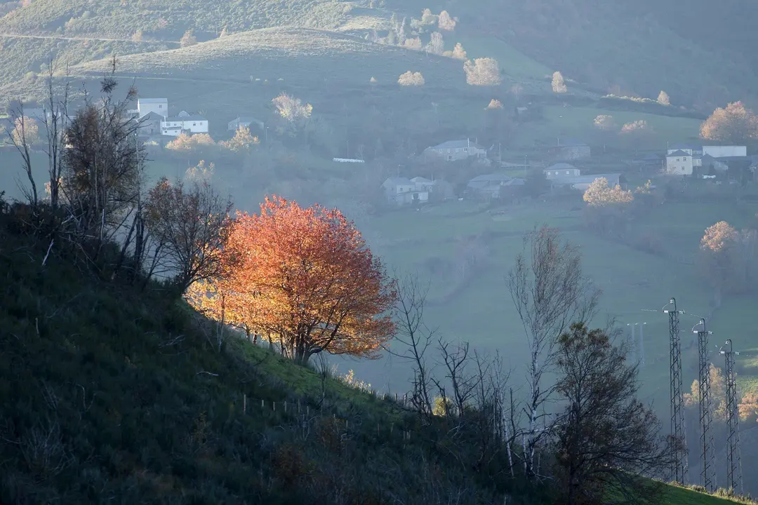 Ruta de Los Ancares, en Lugo, Galicia, (Espa&ntilde;a), a 31 de octubre de 2020. 