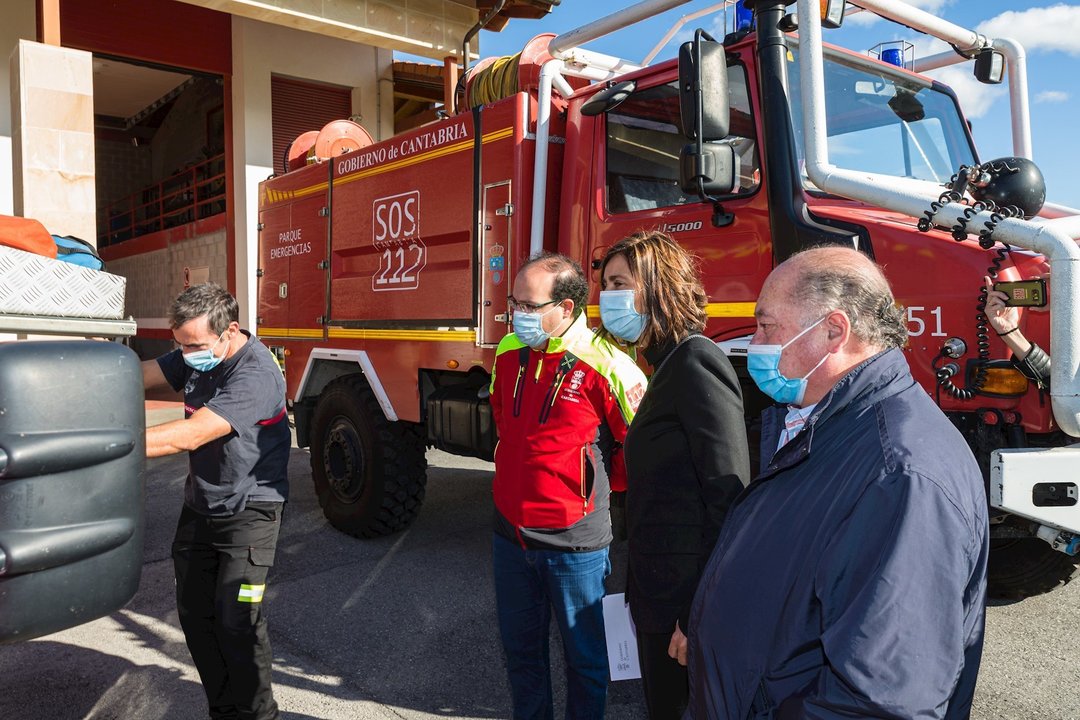 El Gobierno de Cantabria prevé invertir 800.000 euros en nuevos medios para sus parques de emergencias