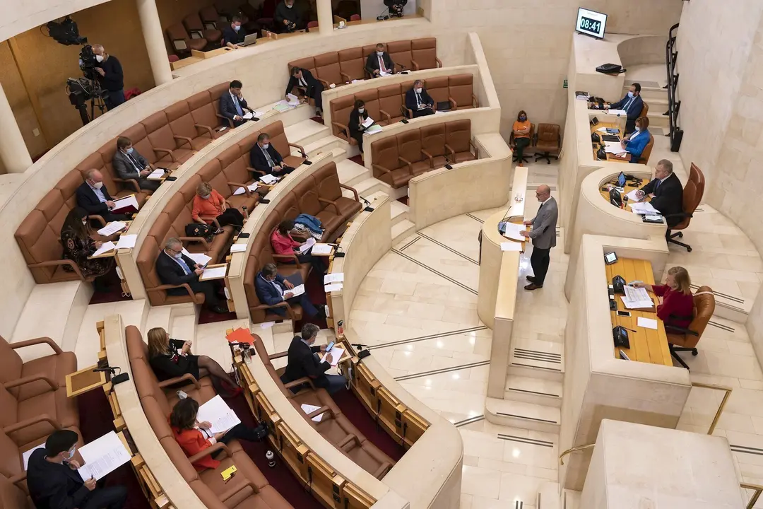 Pleno del Parlamento (Archivo)