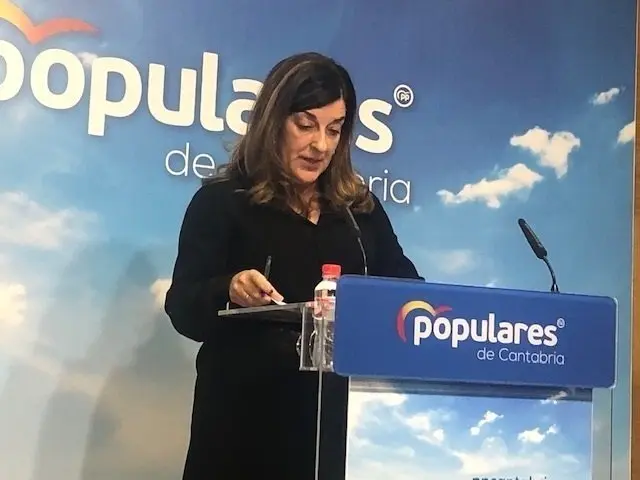 La presidenta del PP de Cantabria, Mar&iacute;a Jos&eacute; S&aacute;enz de Buruaga