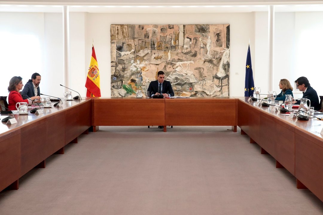 El presidente del Gobierno, Pedro Sánchez, preside la reunión del Comité Técnico de Gestión del COVID-19.