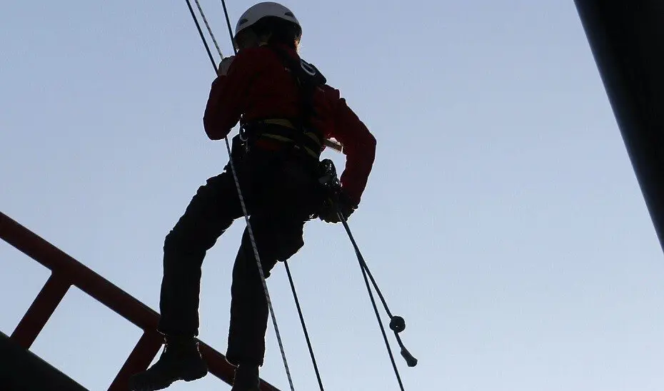 Trabajador en unas obras de Construcci&oacute;n