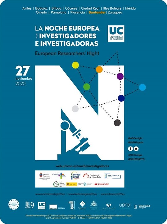 Nota Uc La Octava Edición De La Noche Europea De Los Investigadores E Investigadoras Presenta 37 Actividades En Formato On Line