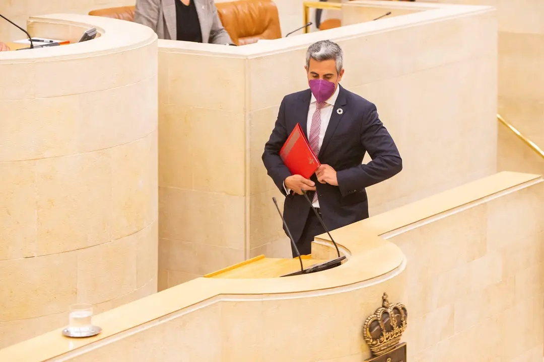 Pablo Zuloga presenta los presupuestos de su Consejer&iacute;a en el Parlamento
