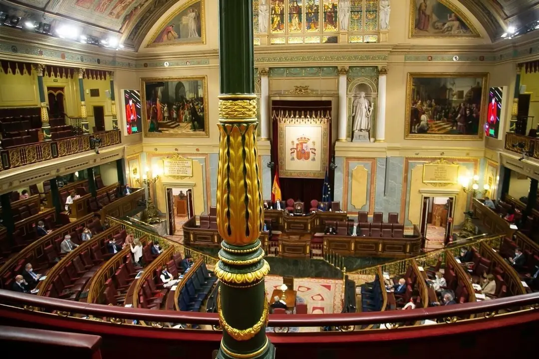 Imagen del Pleno del Congreso este jueves