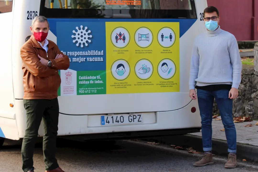 Campa&ntilde;a de concienciaci&oacute;n contra el COVID en Santa Cruz de Bezana