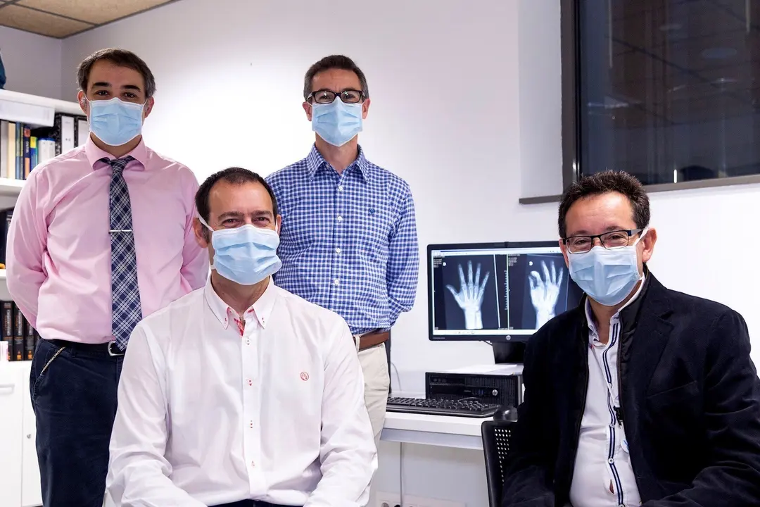 Equipo de la Unidad de la Mano del Hospital Valdecilla