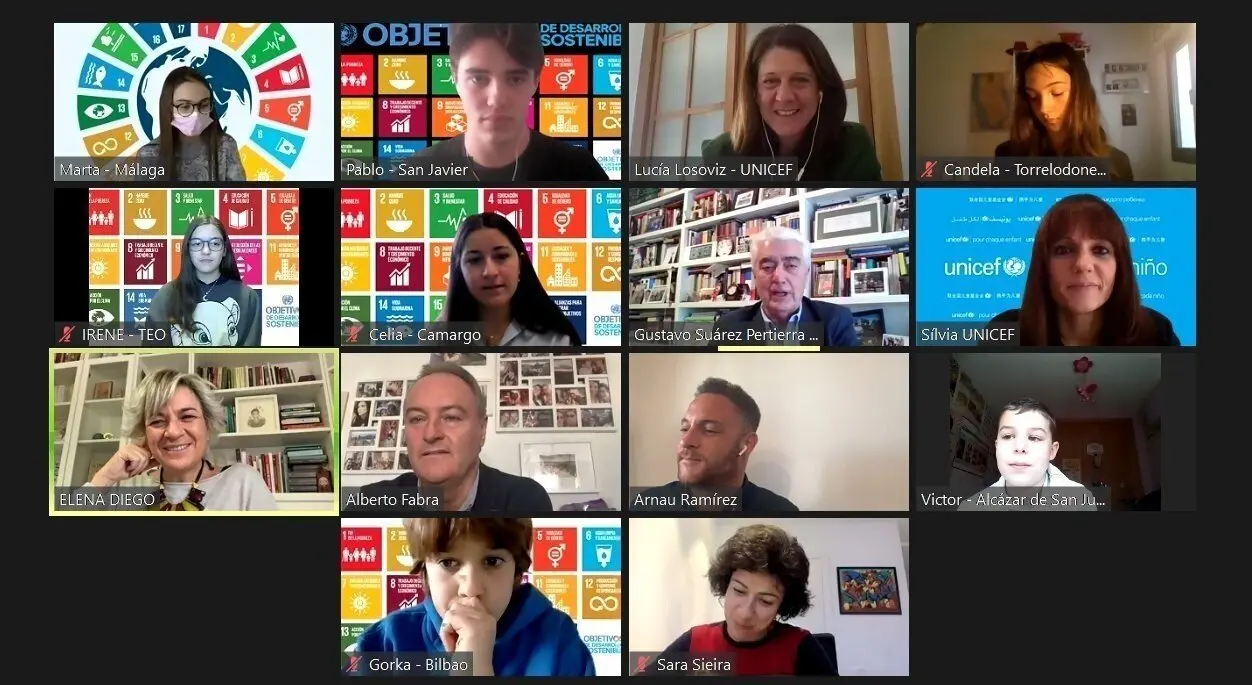 Lectura Manifiesto Infancia ante el Congreso y Senado