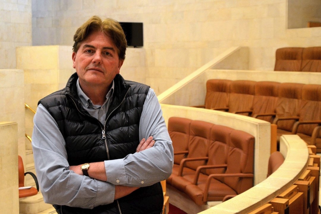 El diputado del PP en el Parlamento de Cantabria Pedro Gómez