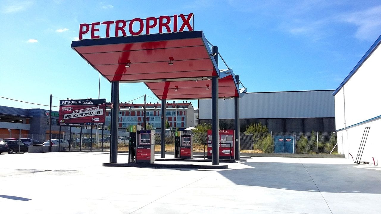 Gasolinera automática de PetroPrix
