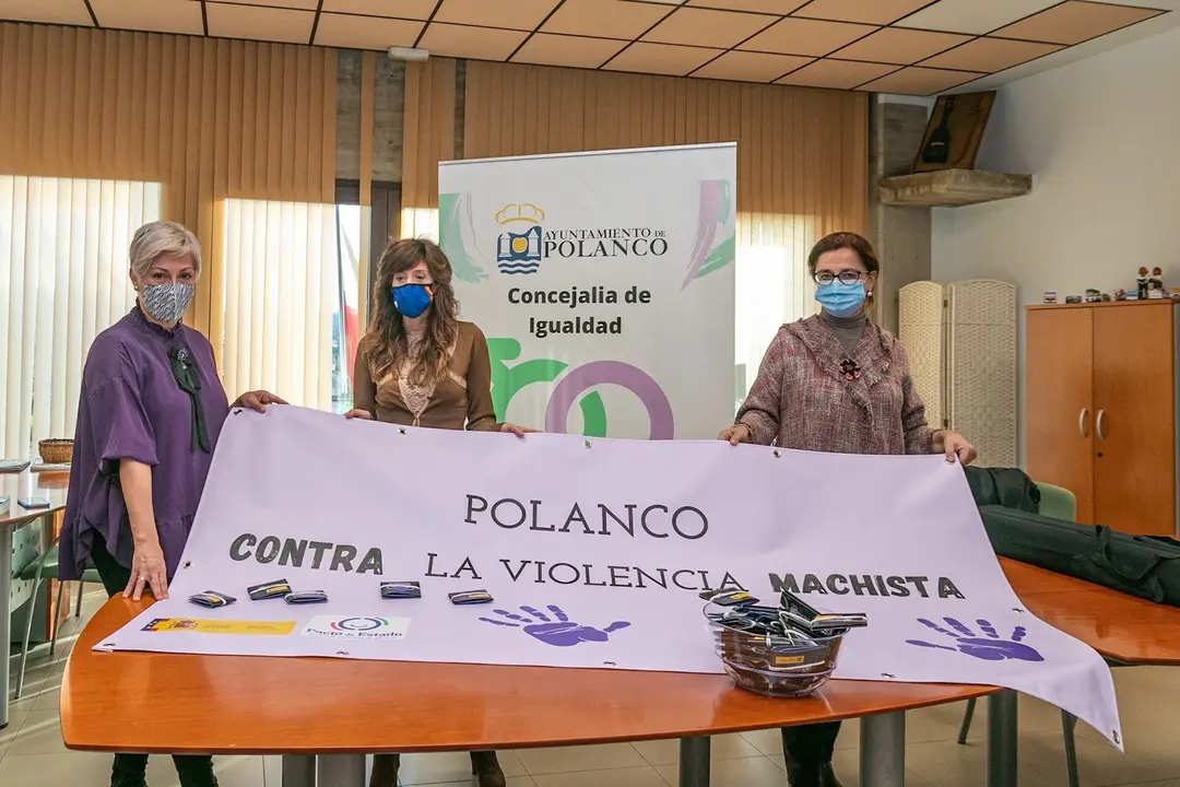 Presentaci&oacute;n de la campa&ntilde;a sobre violencia machista de Polanco