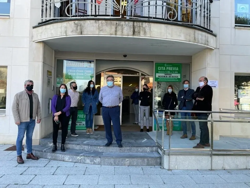 Minuto de silencio en Noja