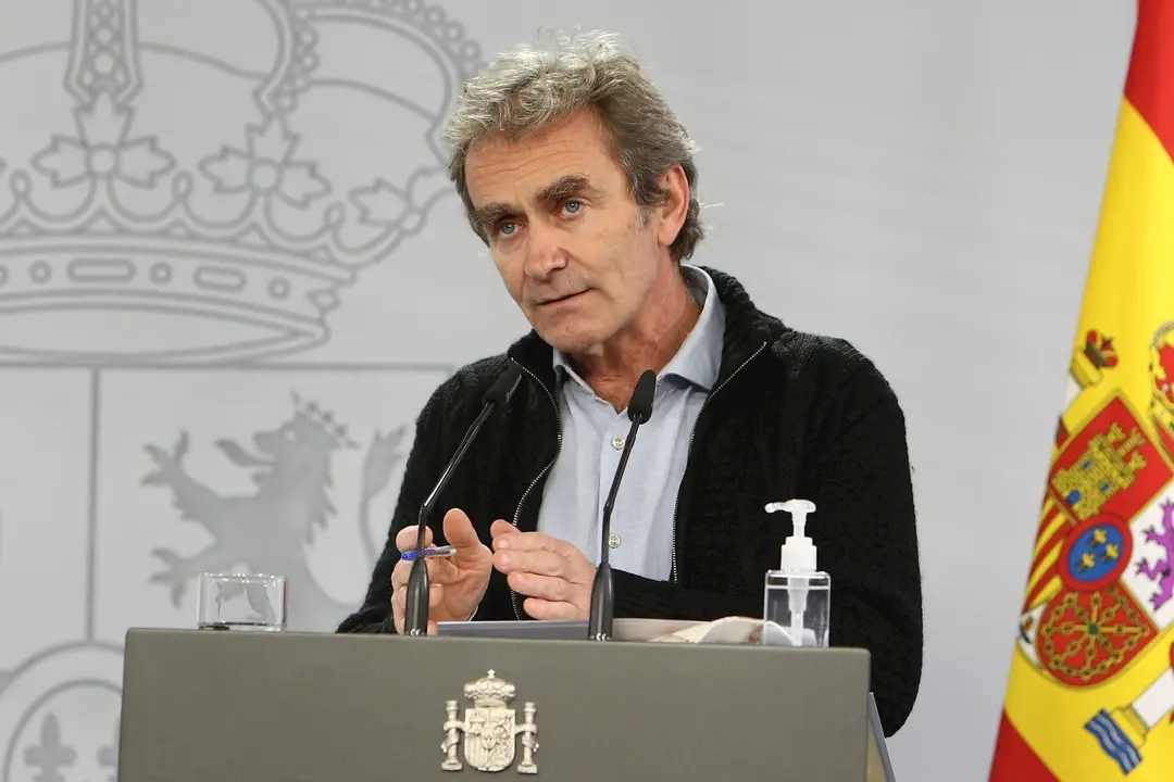 El director del Centro de Coordinaci&oacute;n de Alertas y Emergencias Sanitarias (CCAES), Fernando Sim&oacute;n