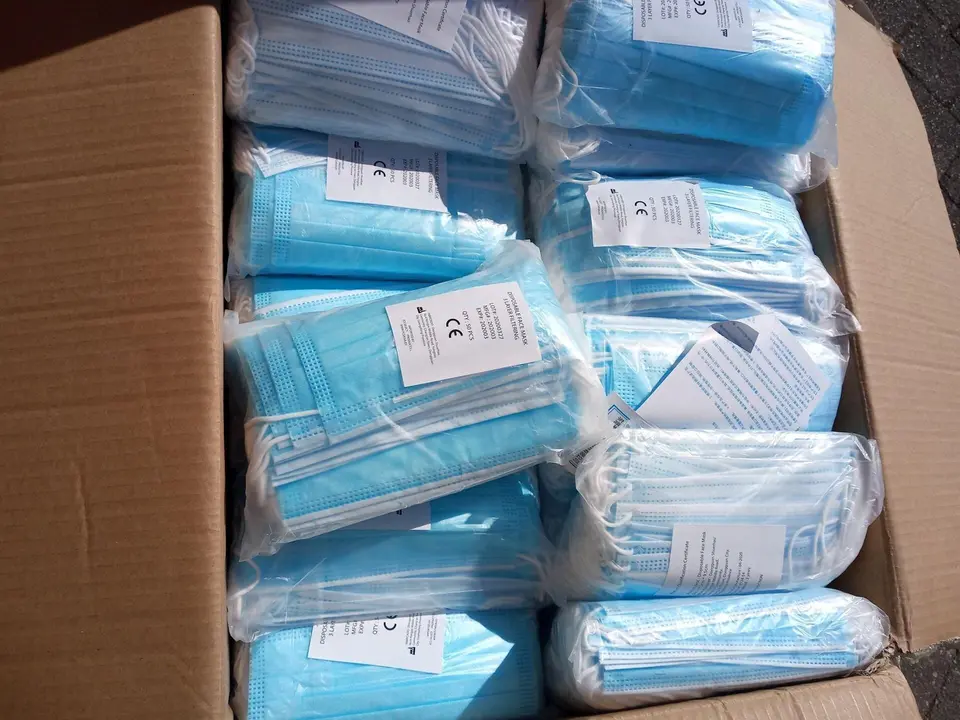 Mascarillas. Archivo