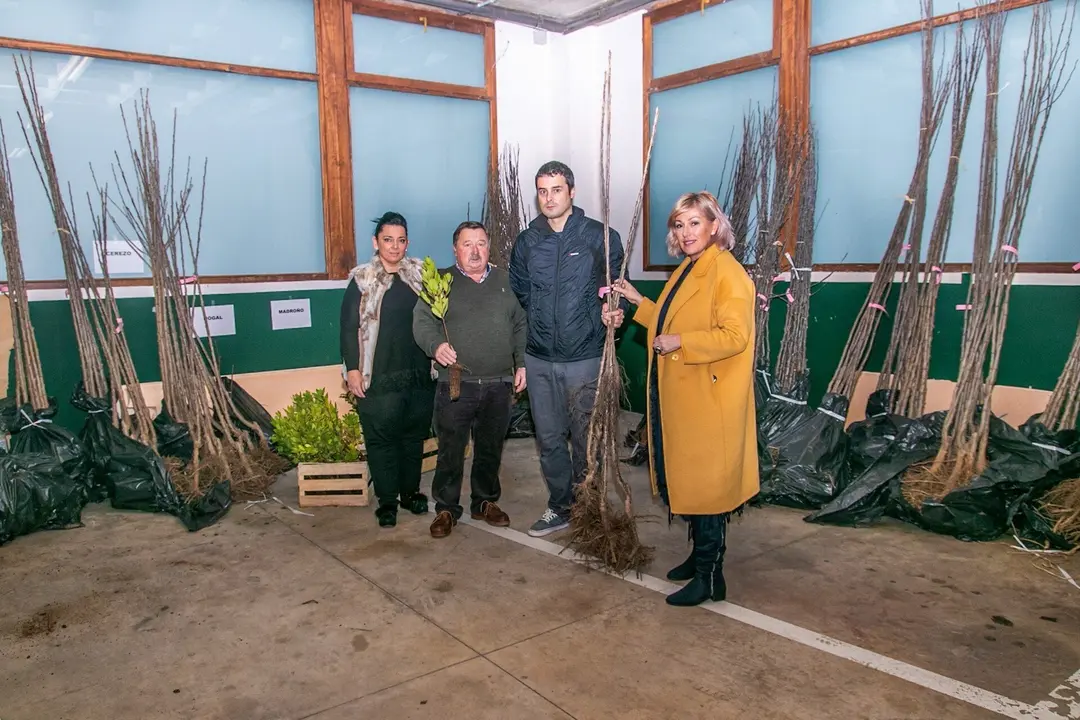 Reparto de &aacute;rboles