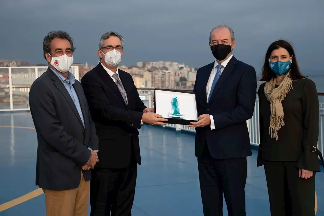 Entrega del premio Cl&uacute;ster Mar&iacute;timo de Cantabria