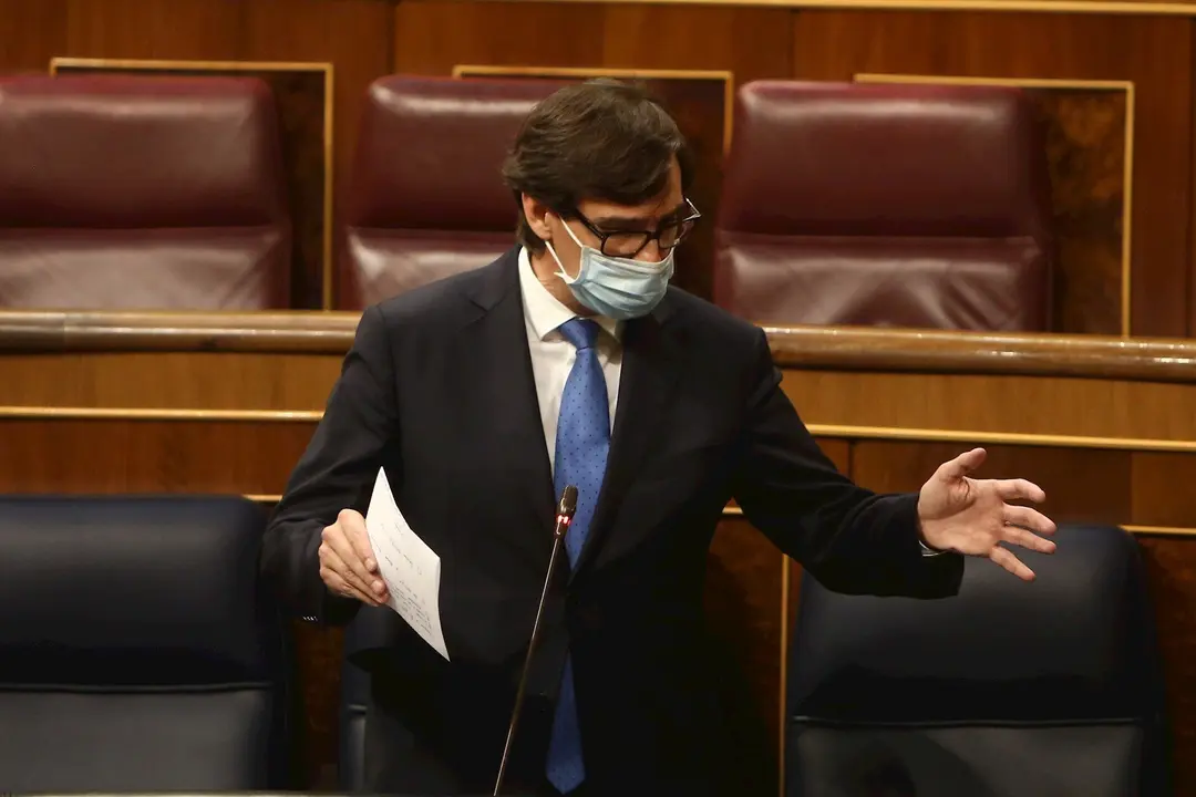 El ministro de Sanidad, Salvador Illa