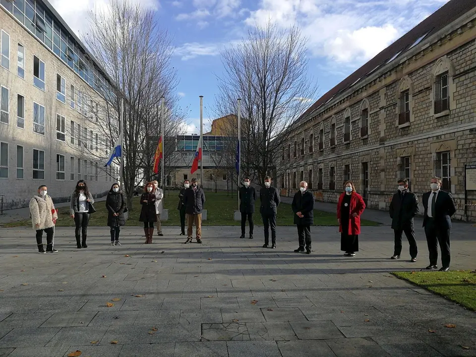 Concentraci&oacute;n de jueces y magistrados en las Salesas