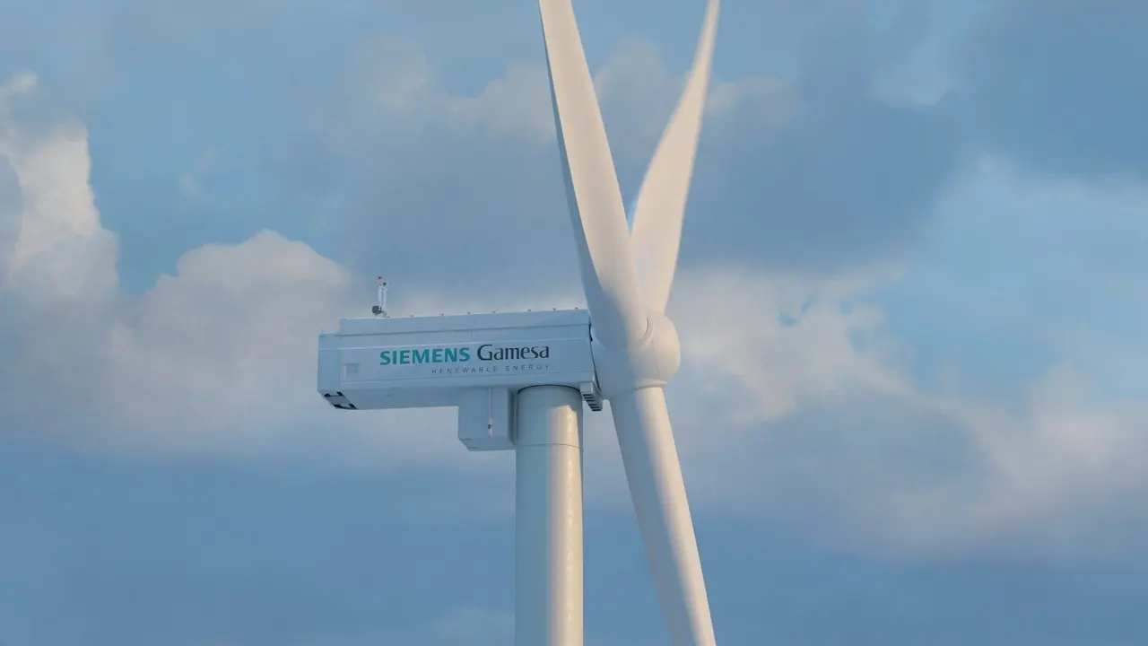 Aerogenerador de Siemens Gamesa