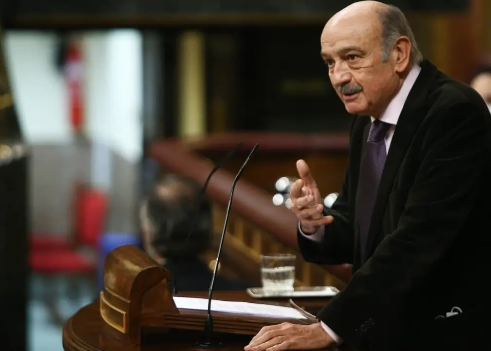 El diputado nacional del PRC, Jos&eacute; Mar&iacute;a Maz&oacute;n, en el Congreso