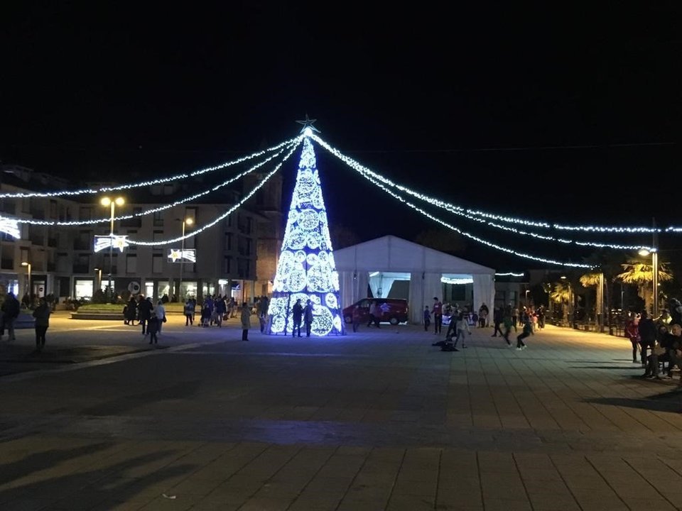 Iluminación Navidad en Noja