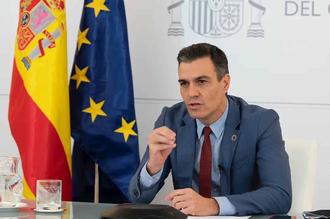 El presidente del Gobierno, Pedro S&aacute;nchez