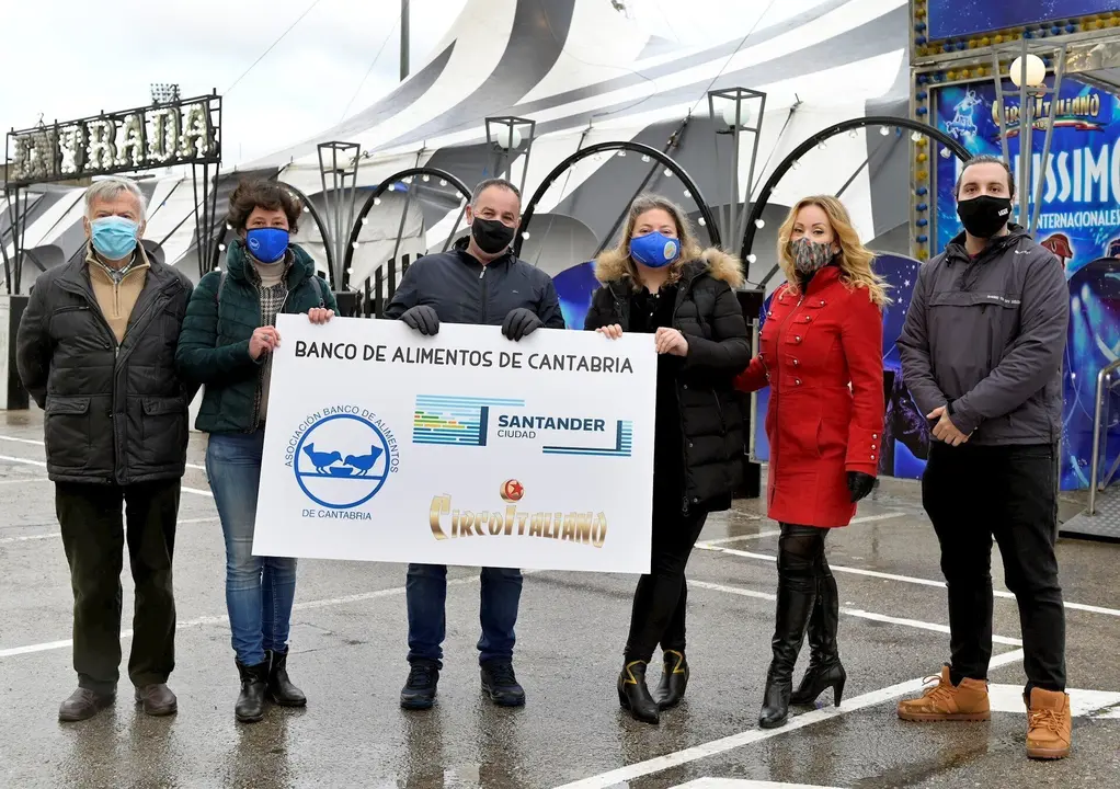 El Circo Italiano acoge este jueves una funci&oacute;n solidaria a favor del Banco de Alimentos