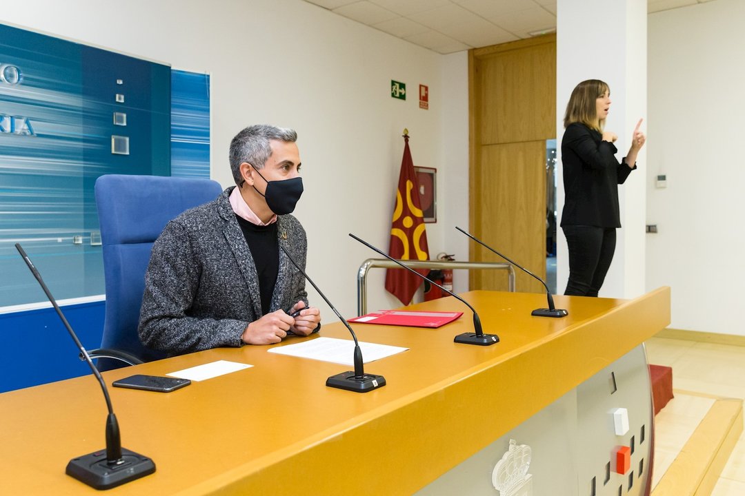 Pablo Zuloaga informa en rueda de prensa de los acuerdos del Consejo de Gobierno