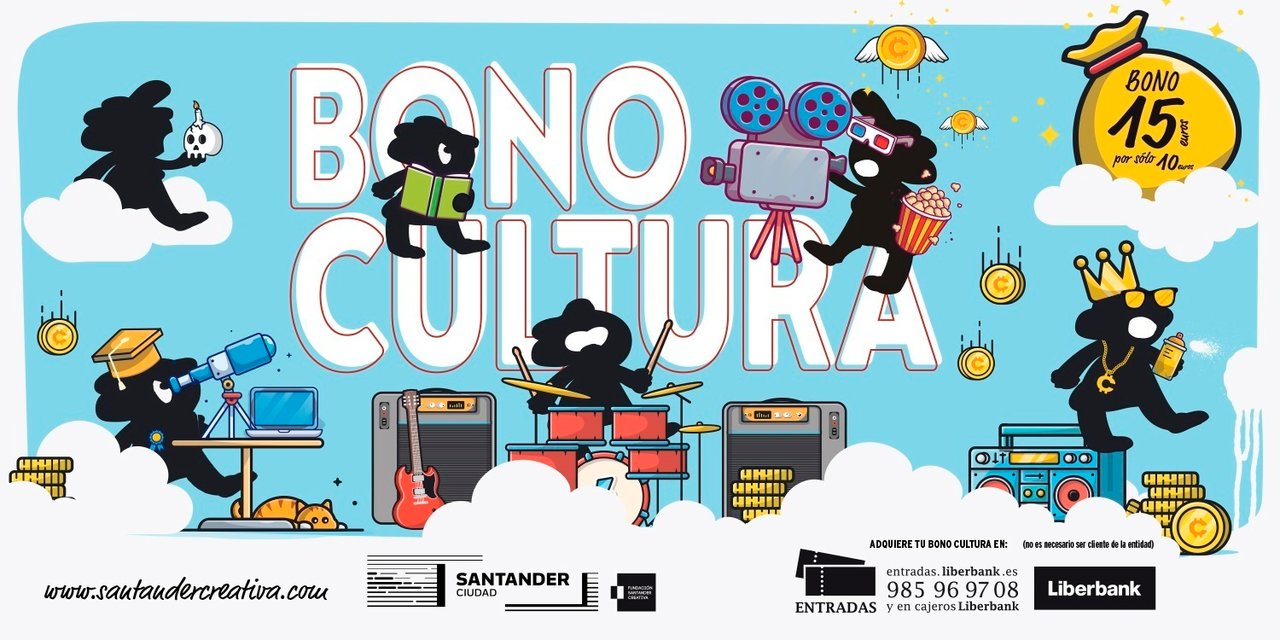 Santander.- Abierto el plazo para que los comercios se adhieran a la segunda fase del 'Bono Cultura'