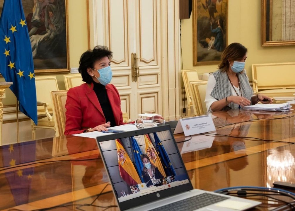 La ministra de Educación y Formación Profesional, Isabel Celaá, en el XX Pleno de la Comisión General de FP el pasado 9 de diciembre