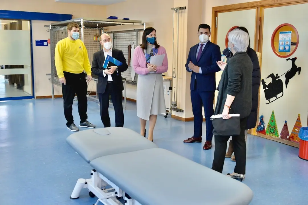 Visita de la alcaldesa de Santander, Gema Igual, a ASPACE