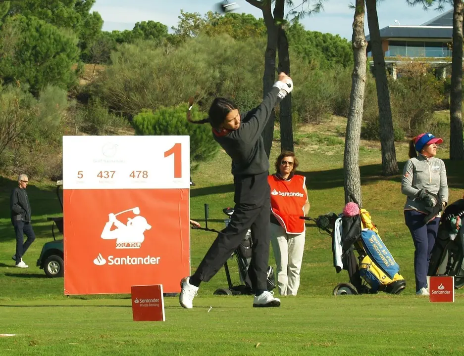 La golfista Cayetana Fern&aacute;ndez