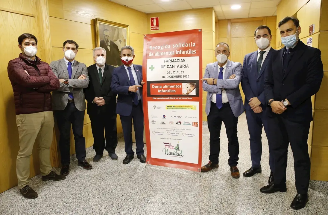 Banco De Alimentos Infantiles. Caixa. Presidente. Revilla18 Dic 20