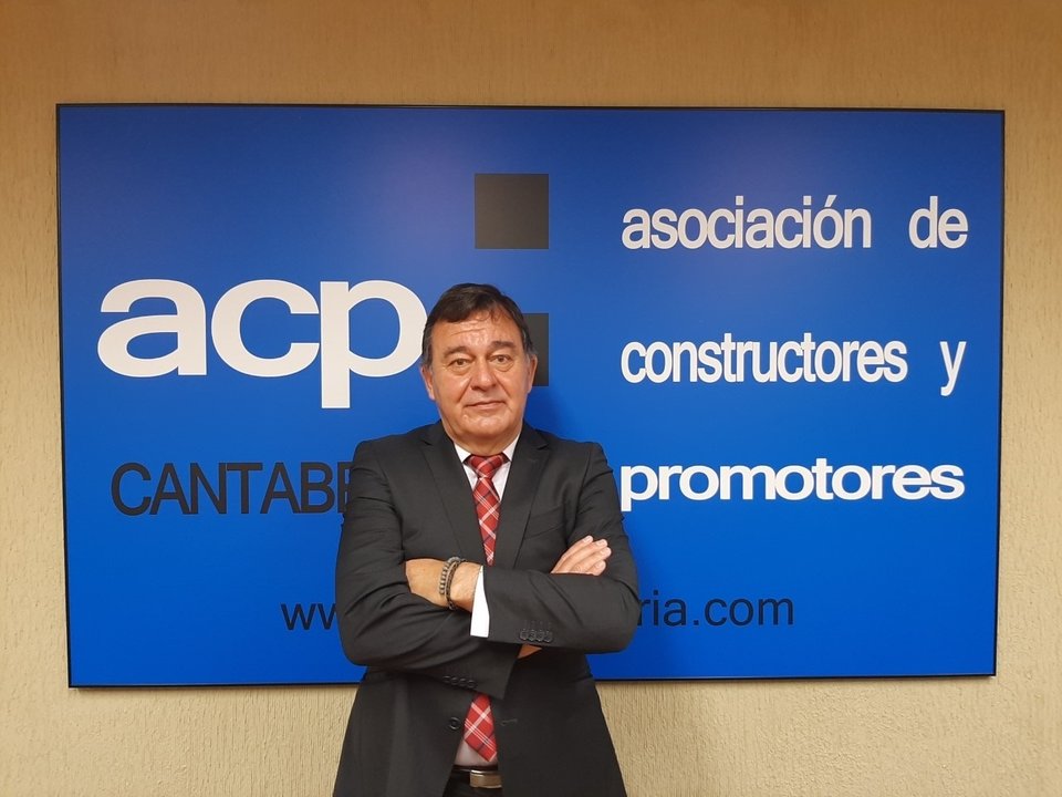Gervasio Pinta, presidente Asociación de Constructores y Promotores de Cantabria