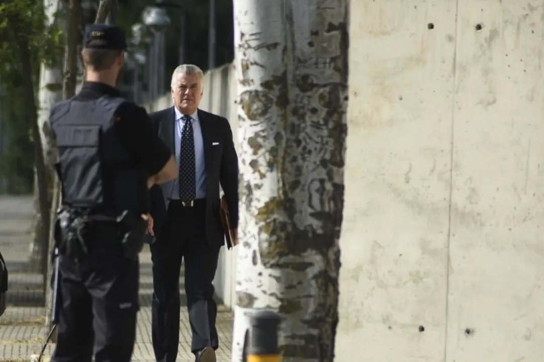 Luis B&aacute;rcenas llega a la Audiencia Nacional para declarar por G&uuml;rtel