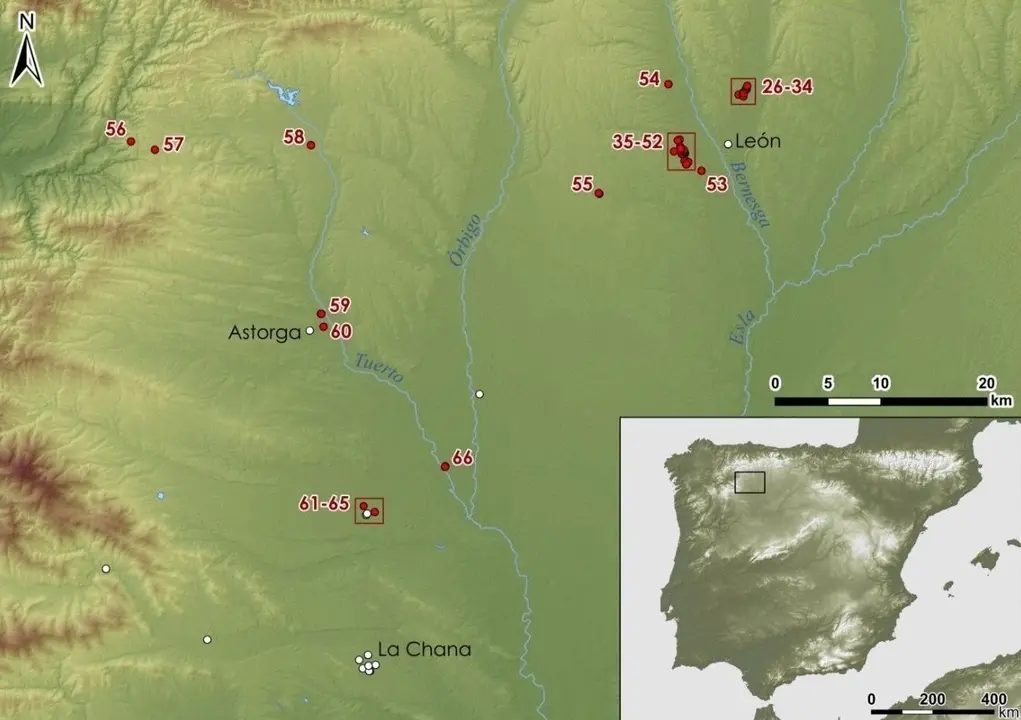 Presencia militar de Roma en Le&oacute;n