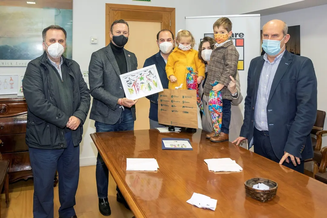 Guillermo Blanco en la celebraci&oacute;n navide&ntilde;a de Mare