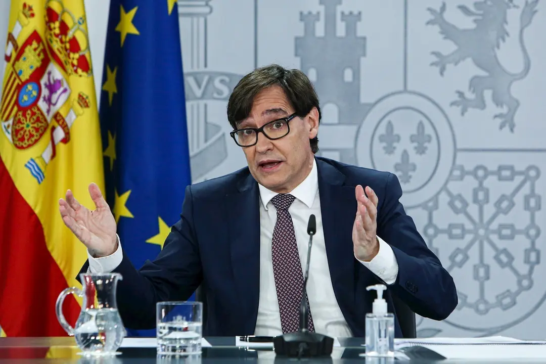El ministro de Sanidad, Salvador Illa