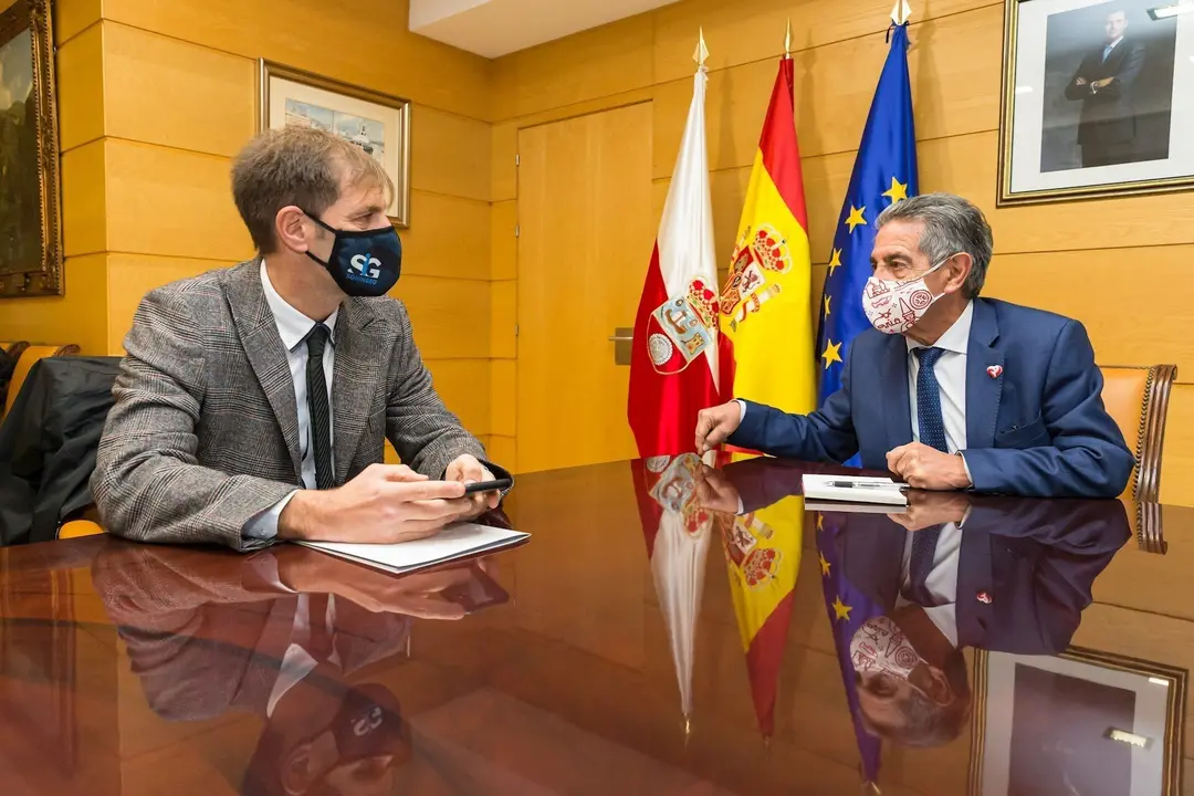 El presidente de Cantabria, Miguel &Aacute;ngel Revilla, recibe al nuevo Comit&eacute; Ejecutivo de CEOE-CEPYME