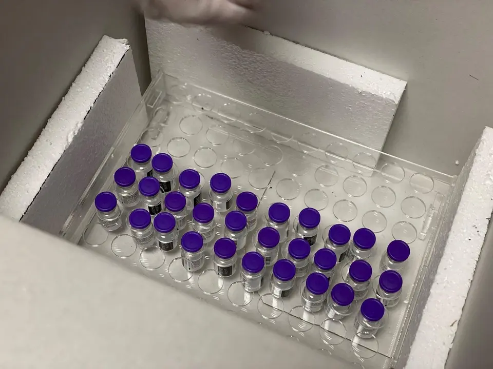 Llegada de vacunas a Cantabria